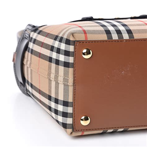 burberry triple stud belt bag|BURBERRY Calfskin Vintage Check Triple Stud Mini Belt Bag .